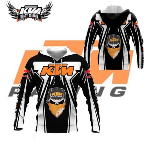 Felpa con cappuccio ktm - 3d,