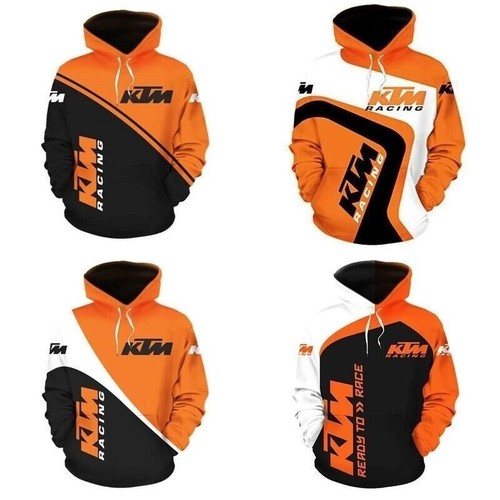 Felpa con cappuccio ktm - con,