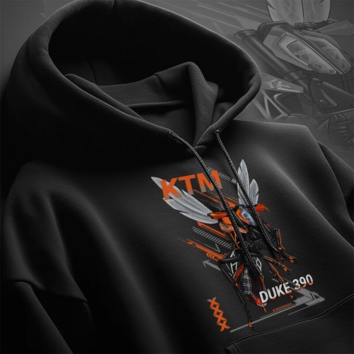 Felpa con cappuccio moto - , ktm